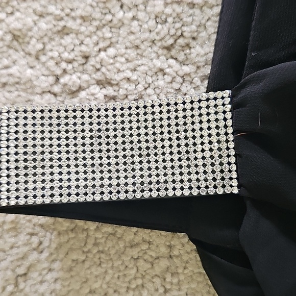 MSK Black Wide Leg Jumpsuits - Picture 6 of 8